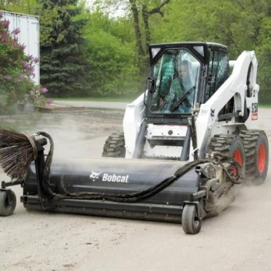 CHỔI QUÉT GẮN XE XÚC LẬT 